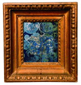 Az Ornamens, 1972, 15 x 13 cm, tempera-applikci